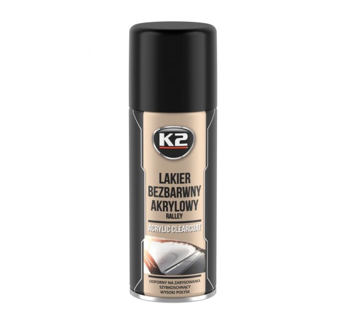 K2 LAKIER BEZBARWNY AKRYLOWY RALLY 400 ML